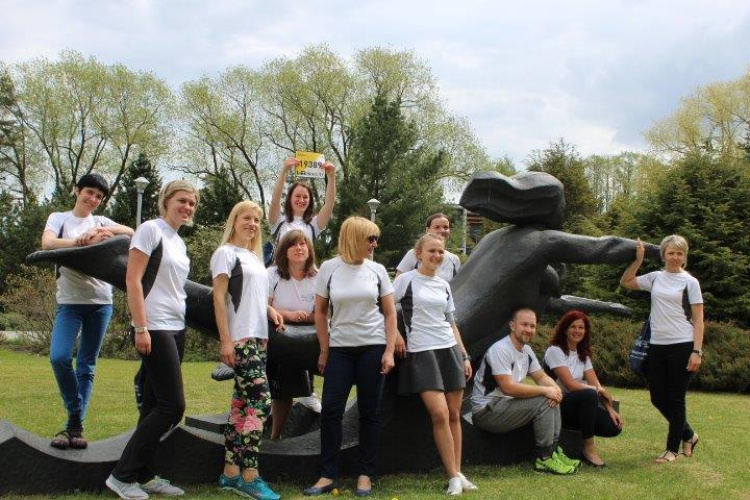 “NRC Vaivari” komandas dalībnieki Lattelecom Rīgas maratons